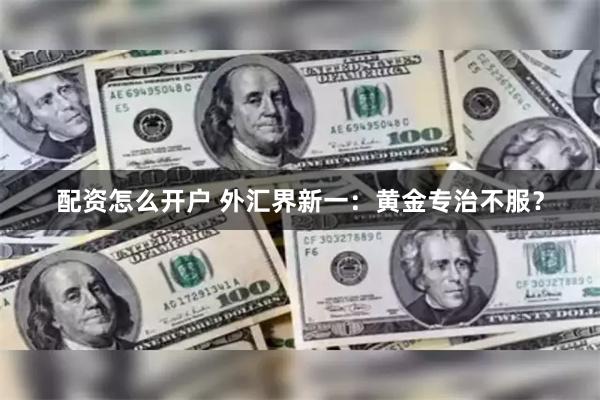 配资怎么开户 外汇界新一：黄金专治不服？