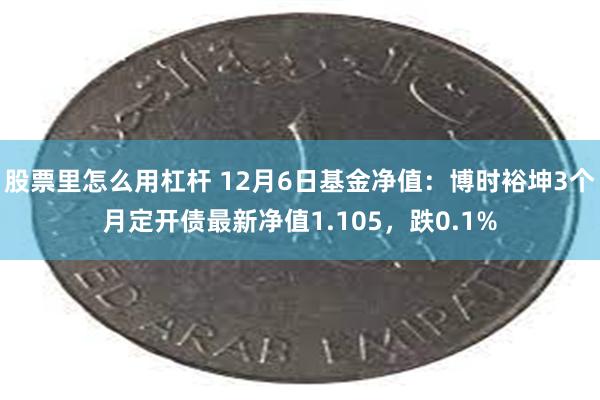 股票里怎么用杠杆 12月6日基金净值：博时裕坤3个月定开债最新净值1.105，跌0.1%