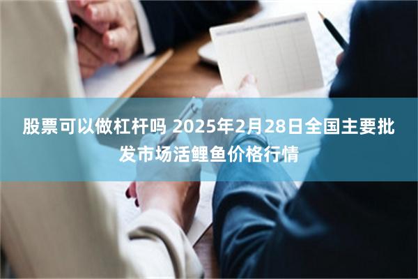 股票可以做杠杆吗 2025年2月28日全国主要批发市场活鲤鱼价格行情